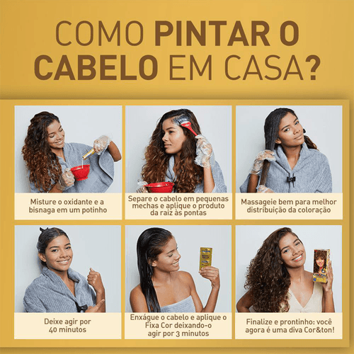 Cor&Ton Castanho Claro 5.0