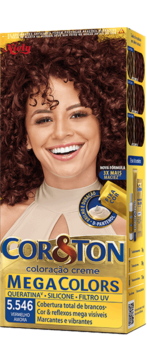 Cor&Ton Vermelho Amora 5.546