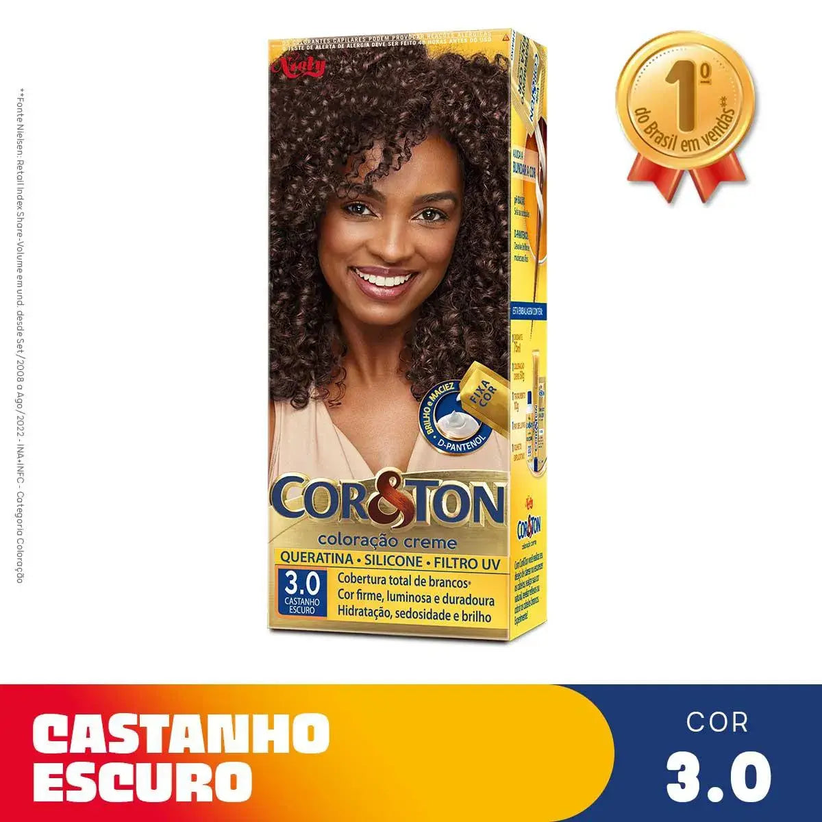 Cor&Ton Castanho Escuro 3.0