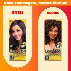 Cor&Ton Castanho Escuro 3.0