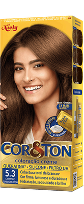 Cor&Ton Castanho Claro Dourado 5.3