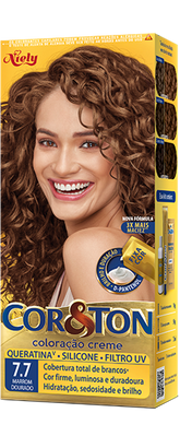 Cor&Ton Marrom Dourado 7.7