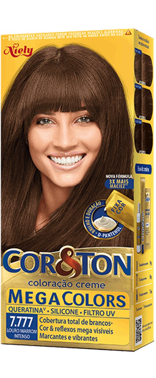 Cor&Ton Louro Marrom Intenso 7.777