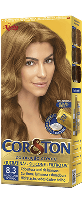 Cor&Ton Louro Claro Dourado 8.3