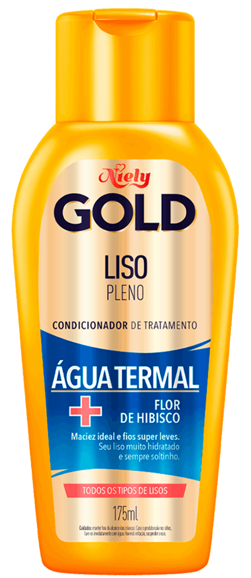 Condicionador Niely Gold Liso Pleno 175ml