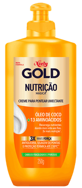 Creme Para Pentear Niely Gold Nutrição Mágica 250ml