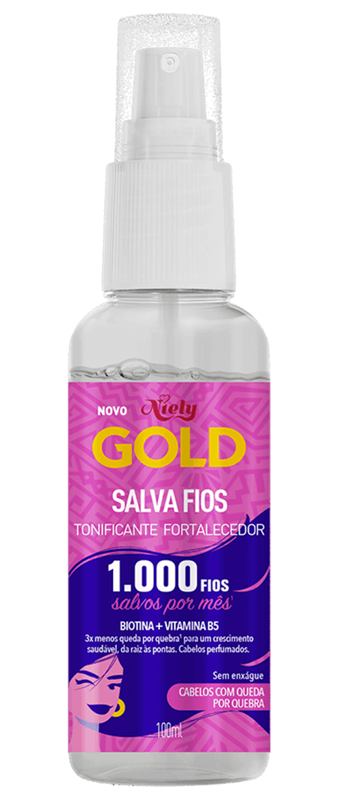 Tonificante Niely Gold Salva Fios 100ml