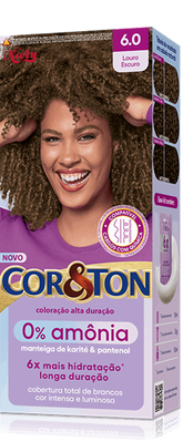Cor&Ton Louro Escuro 6.0 0% Amônia