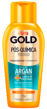 Condicionador Niely Gold Pós-Química Poderoso 175ml