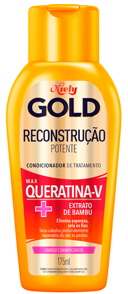 Condicionador Niely Gold Reconstrução Potente 175ml