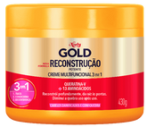 Creme de Tratamento Niely Gold Reconstrução Potente