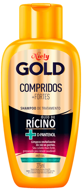 Shampoo Niely Gold Compridos+Fortes 275ml