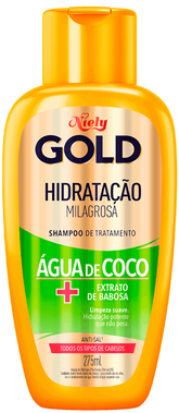 Shampoo Niely Gold Hidratação Milagrosa 275ml