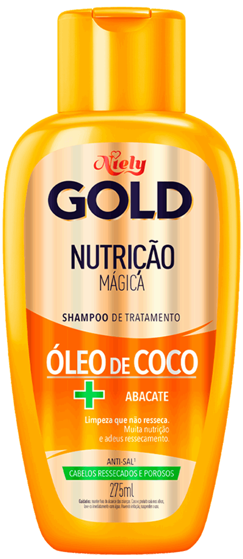 Shampoo Niely Gold Nutrição Mágica 275ml