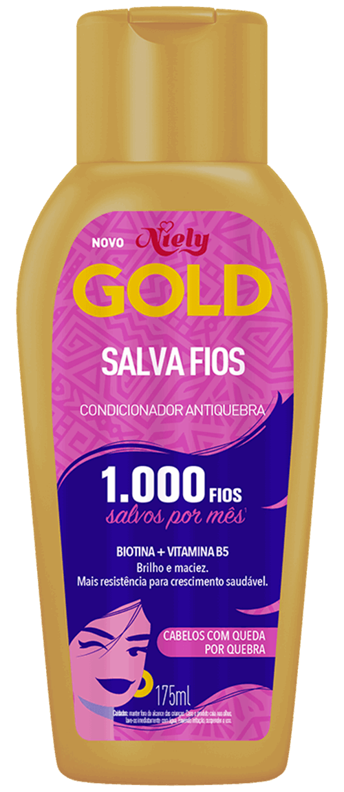 Condicionador Niely Gold Salva Fios